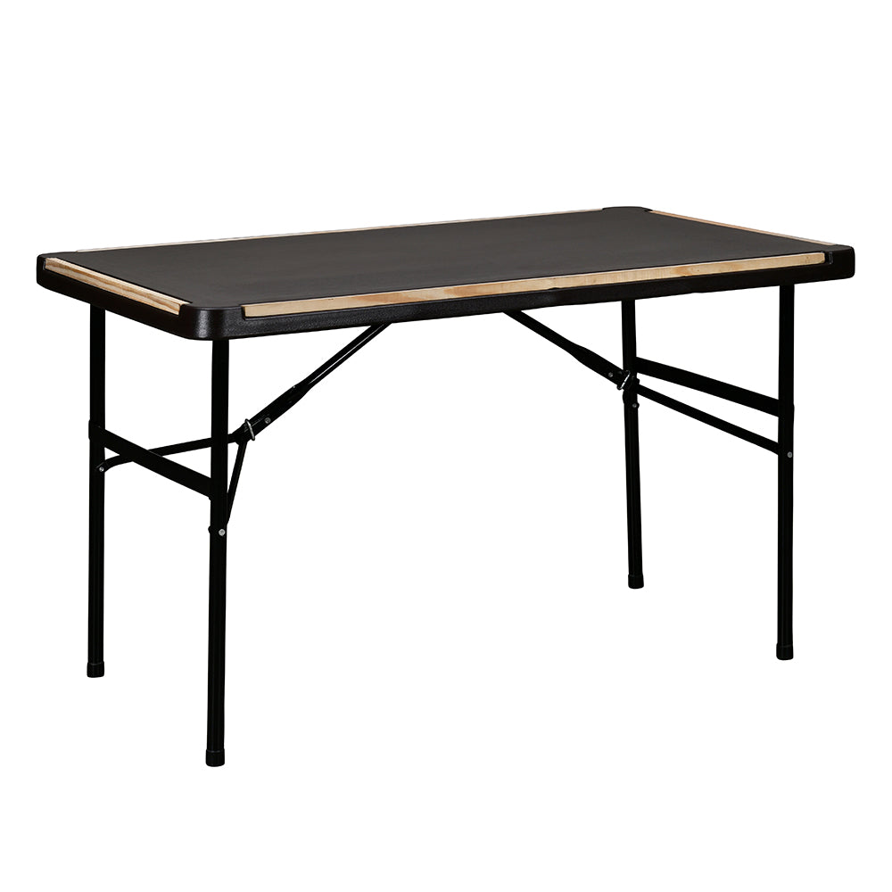 Nilkamal Feast 4 ft Blow Foldable Rectangle Table (Brown)