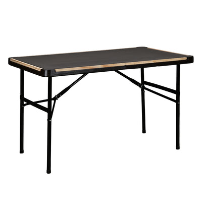 Nilkamal Feast 4 ft Blow Foldable Rectangle Table (Brown)