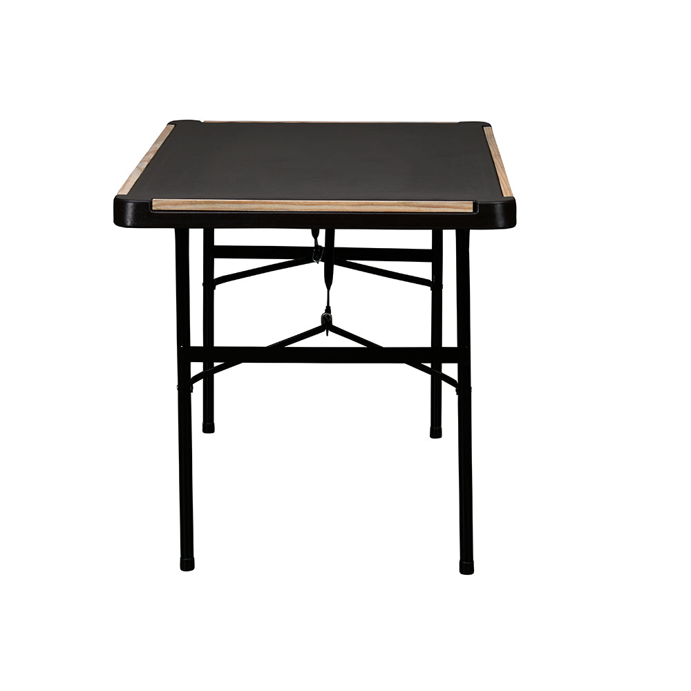 Nilkamal Feast 4 ft Blow Foldable Rectangle Table (Brown)