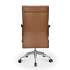 Nilkamal Command High Back Leather Office Chair (Tan)