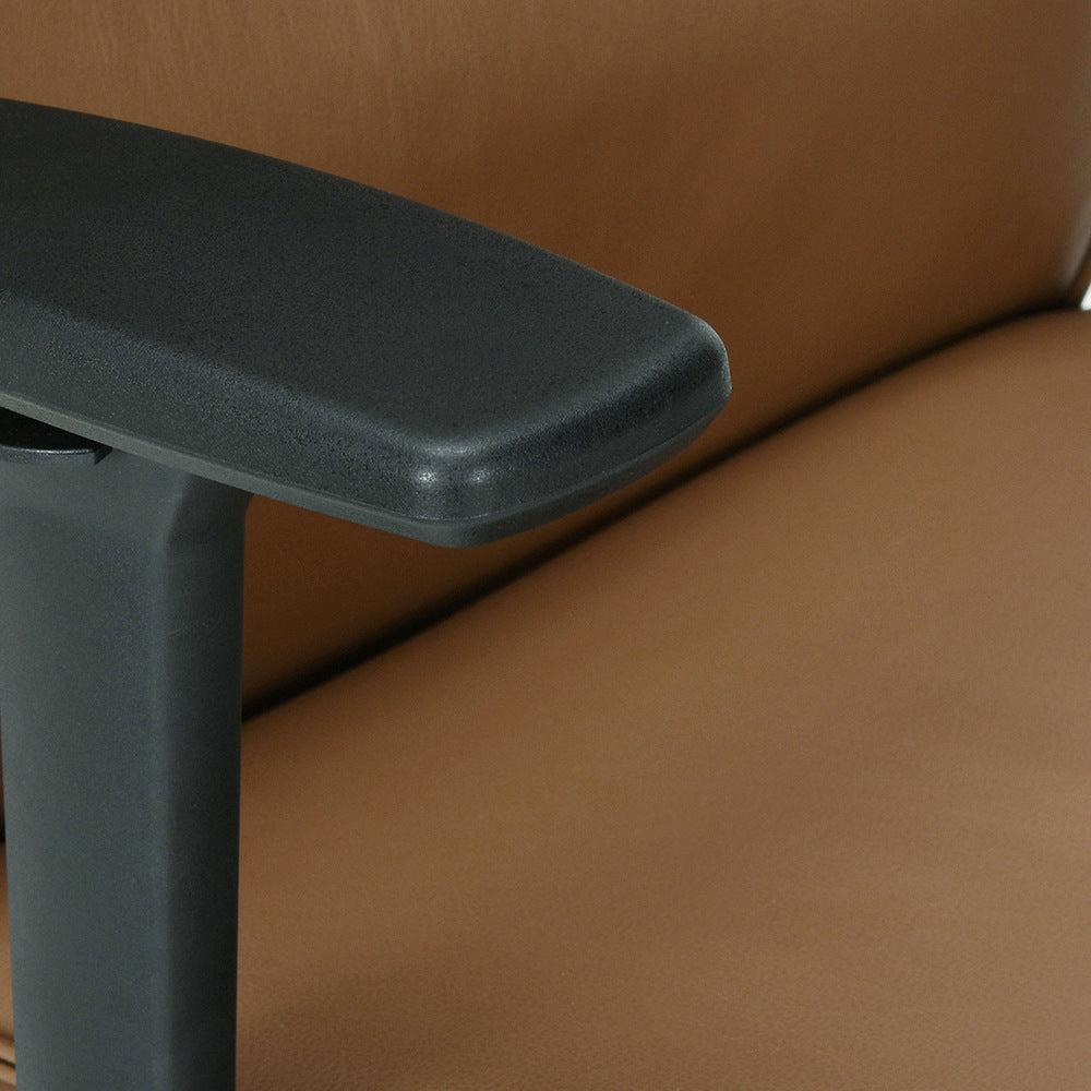 Nilkamal Command High Back Leather Office Chair (Tan)