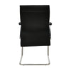 Nilkamal Command Mid Back Leatherette Visitor Chair (Black)
