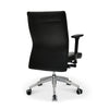 Nilkamal Command Mid Back Leatherette Office Chair (Black)