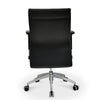 Nilkamal Command Mid Back Leatherette Office Chair (Black)