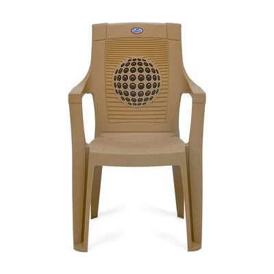 Nilkamal Globe 3D Plastic Arm Chair