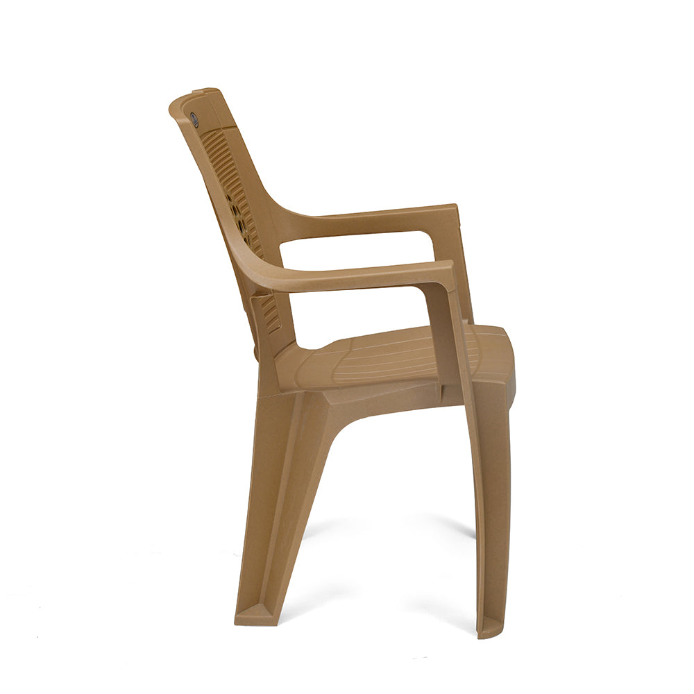 Nilkamal Globe 3D Plastic Arm Chair