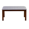 Nilkamal Kylo Multi Use Medium Sitting Bench for Living Room | Dining Room (Rio Brown)