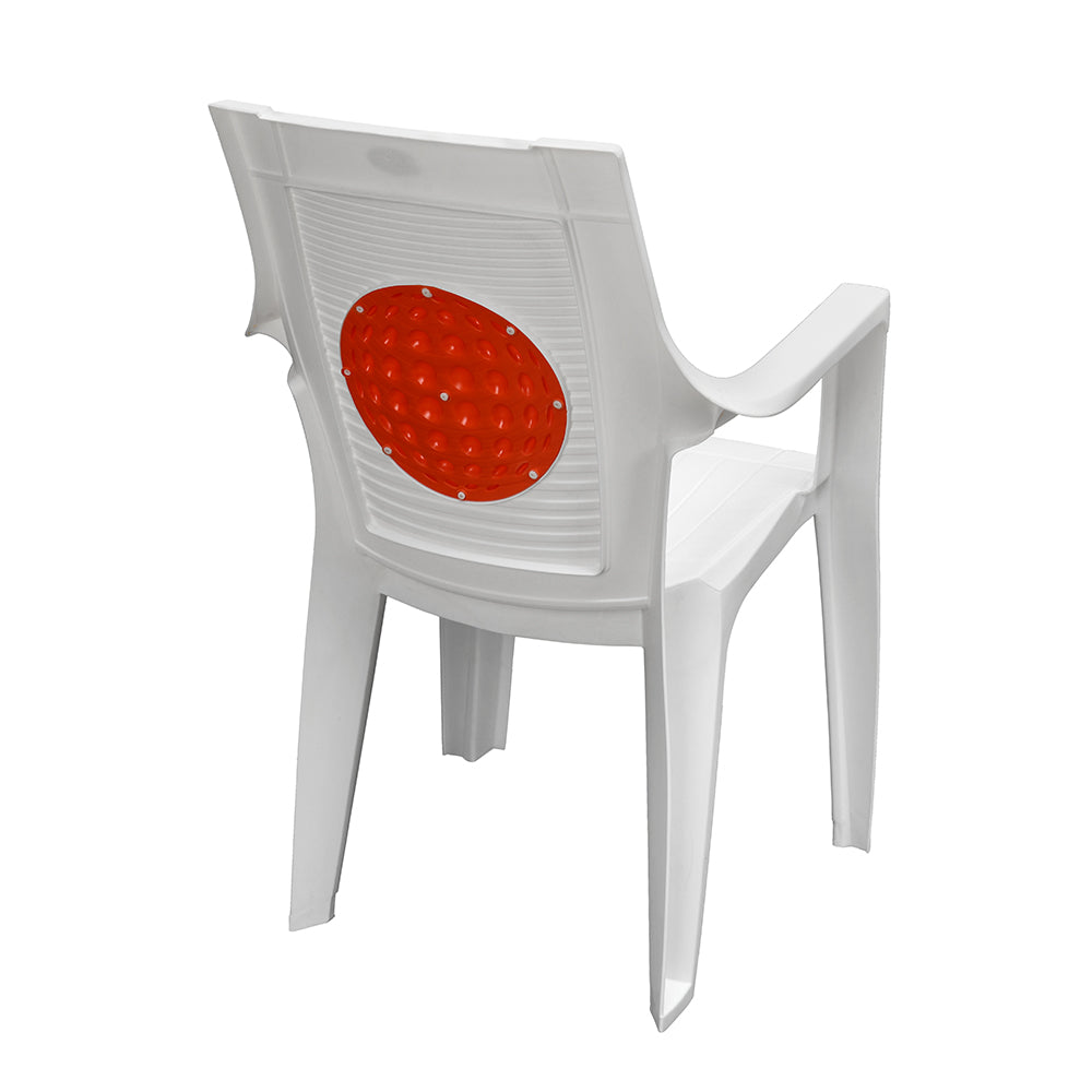 Nilkamal Globe 3D Plastic Arm Chair