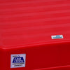 Nilkamal Kick Plastic Step Stool Red - Close-up View