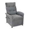 Nilkamal Electro 1 Seater Electric Recliner Sofa (Dark Grey) - Slight Side View