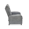 Nilkamal Electro 1 Seater Electric Recliner Sofa (Dark Grey) - Side View