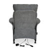 Nilkamal Electro 1 Seater Electric Recliner Sofa (Dark Grey) - Back View