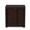 Nilkamal Freedom Mini Small (FMS) Plastic Storage Cabinet (Weather Brown)