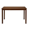 Nilkamal Jewel 4 Seater Dining Table (Cappuccino)