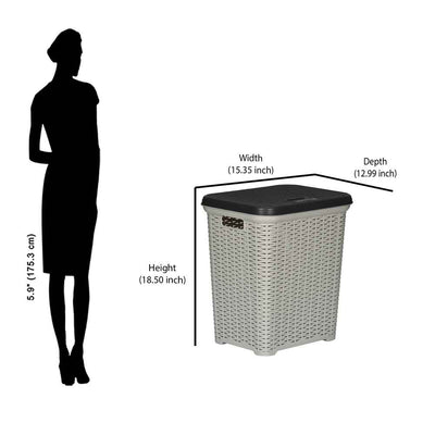 Nilkamal Elegance Laundry Basket 35 L