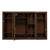 Nilkamal Glory Plastic Cabinet Set with Mirror and LED Diffused Light