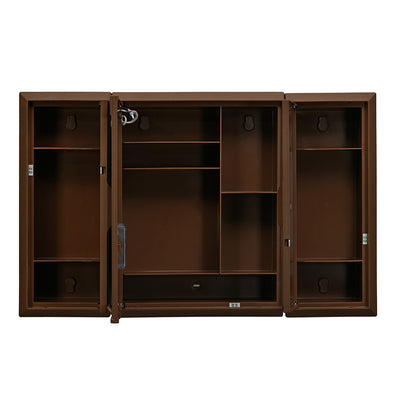 Nilkamal Glory Plastic Cabinet Set with Mirror and LED Diffused Light