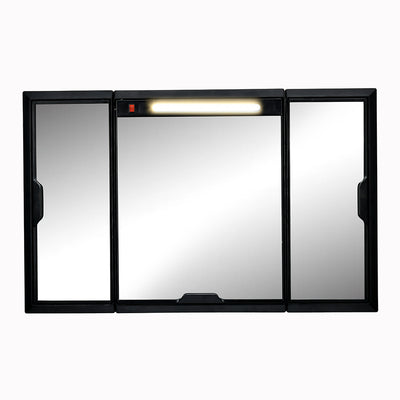 Nilkamal Glory Plastic Cabinet Set with Mirror and LED Diffused Light