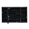 Nilkamal Glory Plastic Cabinet Set with Mirror and LED Diffused Light