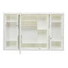 Nilkamal Glory Plastic Cabinet Set with Mirror and LED Diffused Light