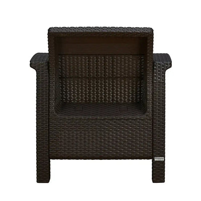 Nilkamal Goa Sofa Set with Cushion (1 Seater) - Back View