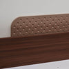 Nilkamal Bruce King Bed with Box Storage (Walnut & Cappuccino) - HeadBoard View 3