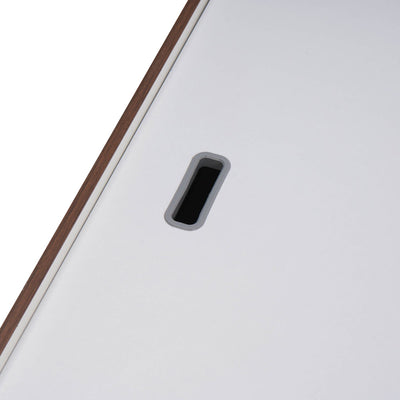 Nilkamal Bruce Queen Bed with Box Storage (Walnut & Cappuccino)