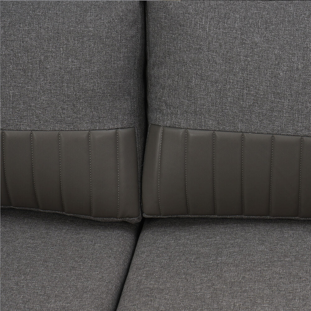 Nilkamal Berlin 2 Seater Sofa (Grey)