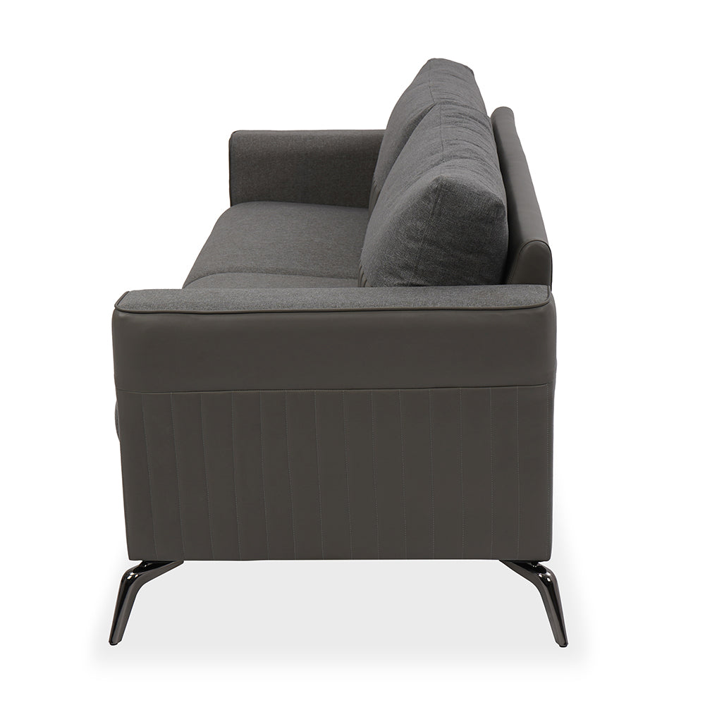 Nilkamal Berlin 2 Seater Sofa (Grey)