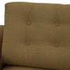 Nilkamal Rippon 2 Seater Sofa (Brown)