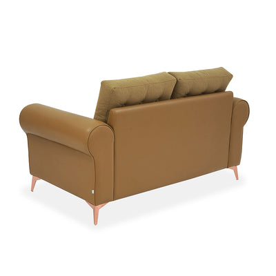 Nilkamal Rippon 2 Seater Sofa (Brown)