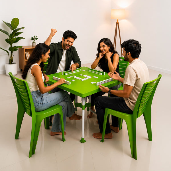 Buy Nilkamal Orchid 4 Seater Plastic Dining Table Online In India