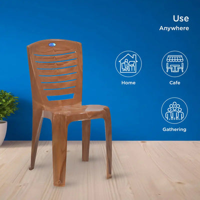 Nilkamal CHR4025 Plastic Armless Chair