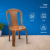 Nilkamal CHR4002 Plastic Armless Chair