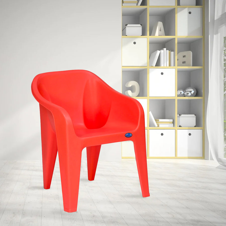 Nilkamal Eeezy Go Plastic Arm Chair (Peach)