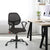 Nilkamal Mustang Mid Back Mesh Chair (Black)