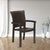 Nilkamal Platinum Plastic Arm Chair (Season Rust Brown)