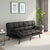 Nilkamal Oberon Futon Sofa Cum Bed (Dark Grey)