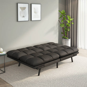 Nilkamal Oberon Futon Sofa Cum Bed (Dark Grey)