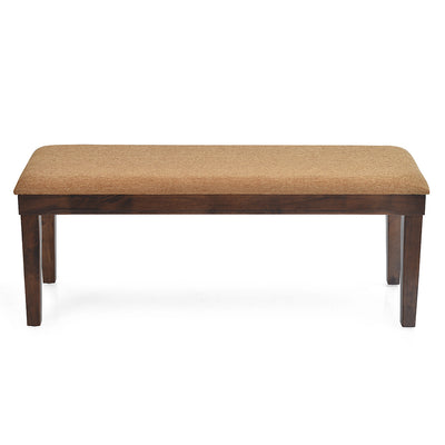 Nilkamal Olenna Multi Use Long Sitting Bench for Living Room | Dining Room (Walnut)
