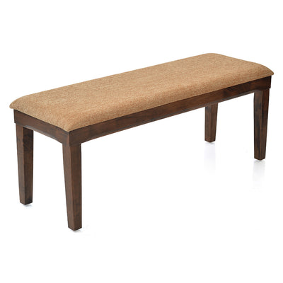Nilkamal Olenna Multi Use Long Sitting Bench for Living Room | Dining Room (Walnut)