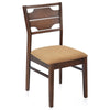 Nilkamal Olenna Dining Chair with Cushion (Walnut)