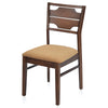 Nilkamal Olenna Dining Chair with Cushion (Walnut)