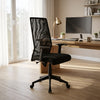 Nilkamal Thames High Back Mesh Chair (Black)