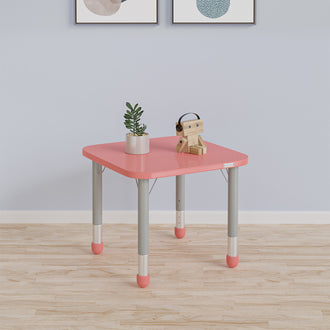 Nilkamal Orange Poppy Red Activity Desk (Square)