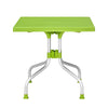 Nilkamal Orchid 1 + 4 Chair Plastic Dining Set (Green)