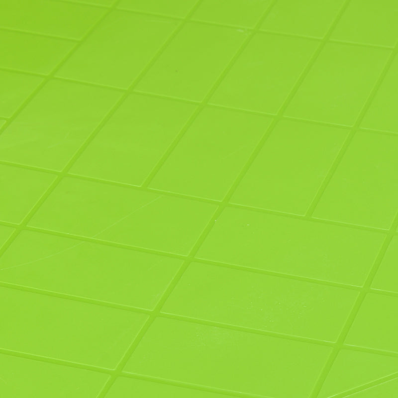 Nilkamal Orchid 1 + 4 Chair Plastic Dining Set (Green)