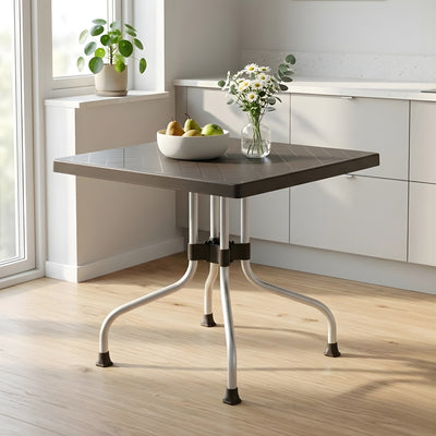 Nilkamal Orchid 4 Seater Plastic Dining Table