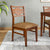 Nilkamal Olenna Dining Chair with Cushion (Walnut)