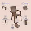 Nilkamal Ortho Comfort Plastic Arm Chair